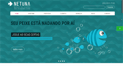 Desktop Screenshot of netuna.com.br