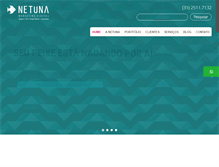 Tablet Screenshot of netuna.com.br